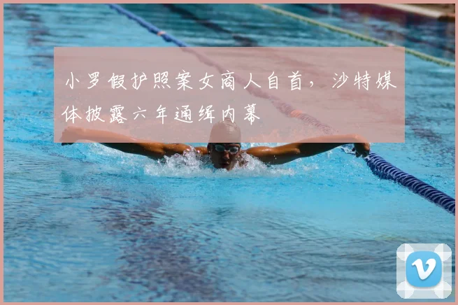 小罗假护照案女商人自首，沙特媒体披露六年通缉内幕