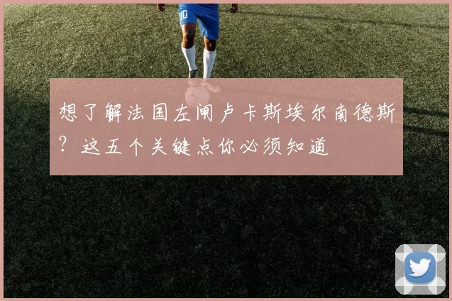 想了解法国左闸卢卡斯埃尔南德斯？这五个关键点你必须知道
